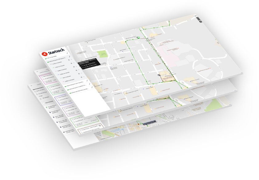 Compratir viajes con la función Sharing de Startrack GPS